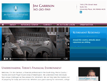 Tablet Screenshot of jimgarrisonfinancial.com